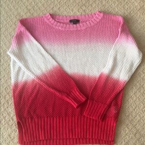 J. Crew ombré Beach Sweater